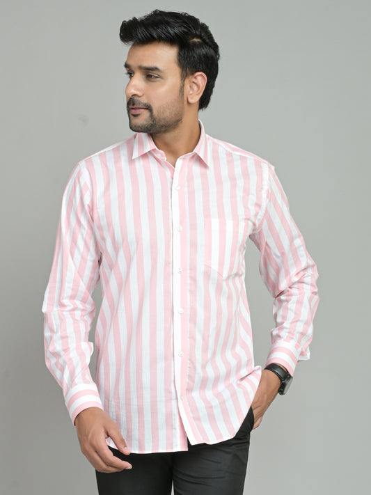 Blackberrys Mens Striped Formal Shirt