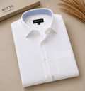 ROYYD White Signature Giza Cotton Shirt