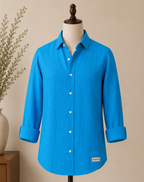 ROYYD Rama Green Linen Shirt