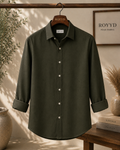 ROYYD Dark Olive Linen Shirt