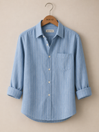 ROYYD Sky Blue Linen Shirt