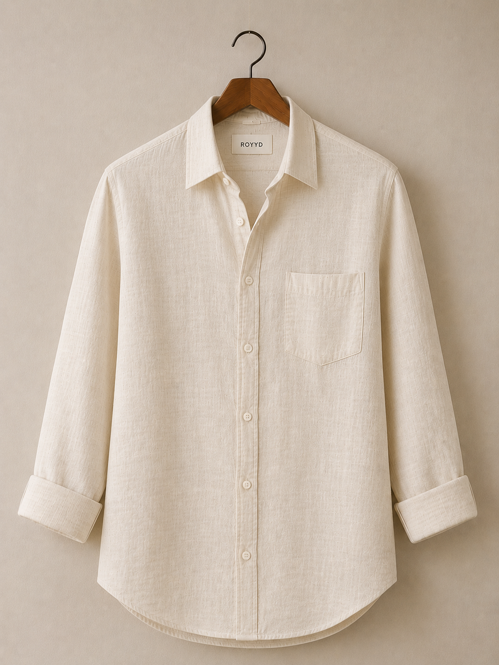 ROYYD Ivory Linen Shirt