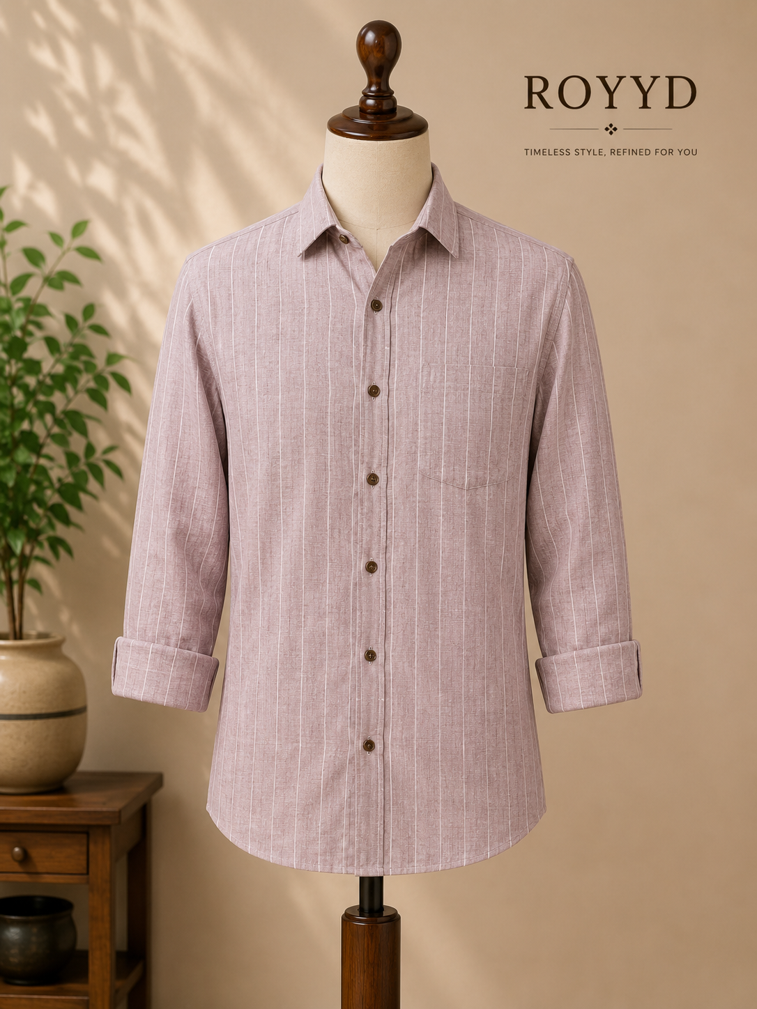 ROYYD Linen Premium Formal Shirt
