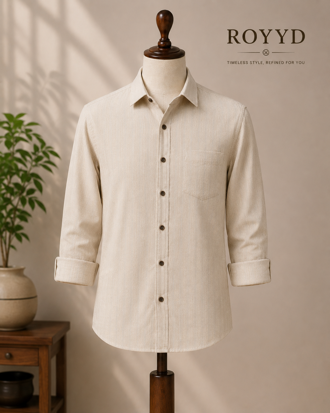 ROYYD Linen Premium Formal Shirt