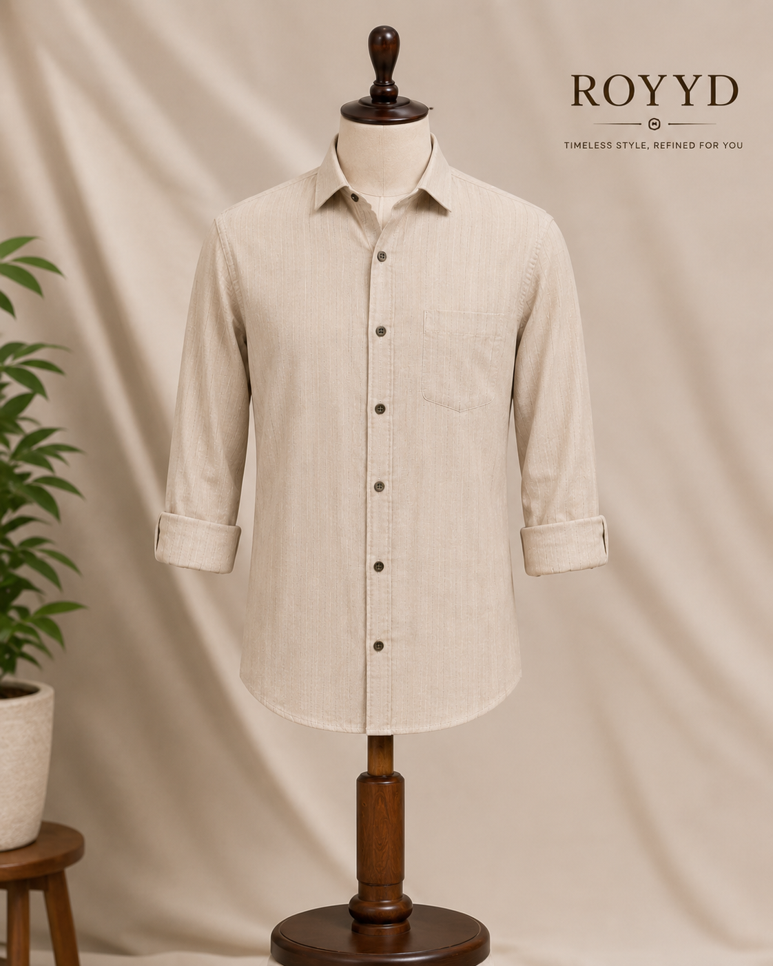 ROYYD Linen Premium Formal Shirt