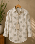 ROYYD Tropical Palm Linen Shirt