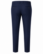 ROYYD Navy Blue Formal Office Trouser