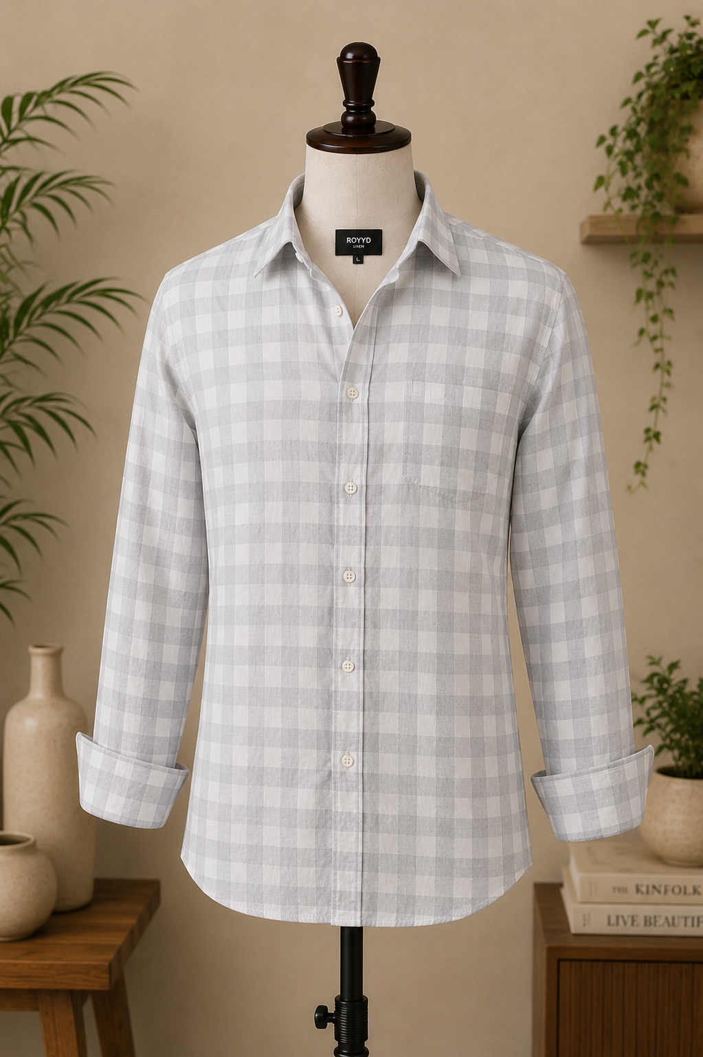 ROYYD Tailored 100% Linen Shirt