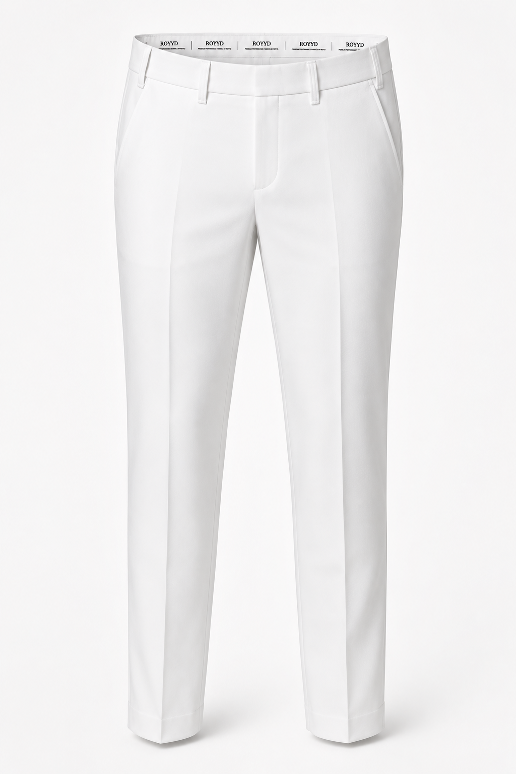 ROYYD White Formal Trouser