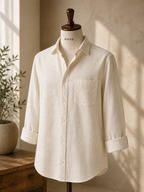 ROYYD Ivory Linen Shirt