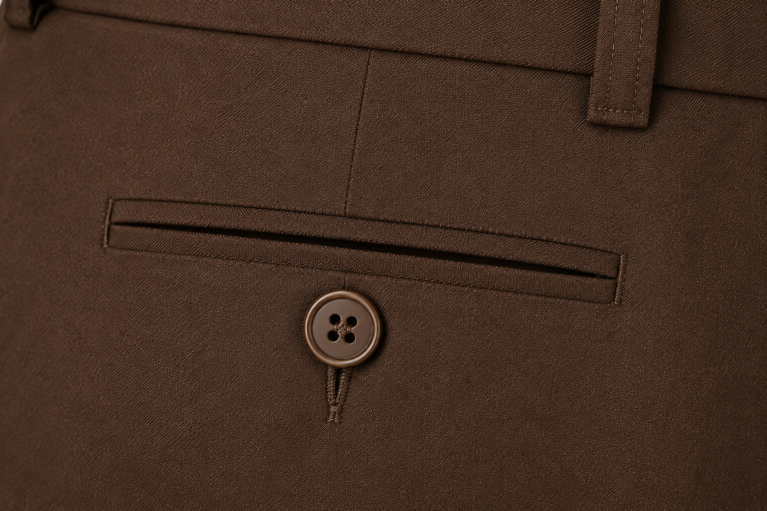 ROYYD Brown Formal Trouser
