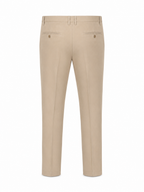 ROYYD Beige Luxury Office Wear Trouser