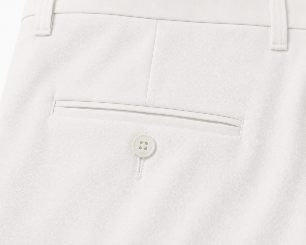 ROYYD White Formal Trouser
