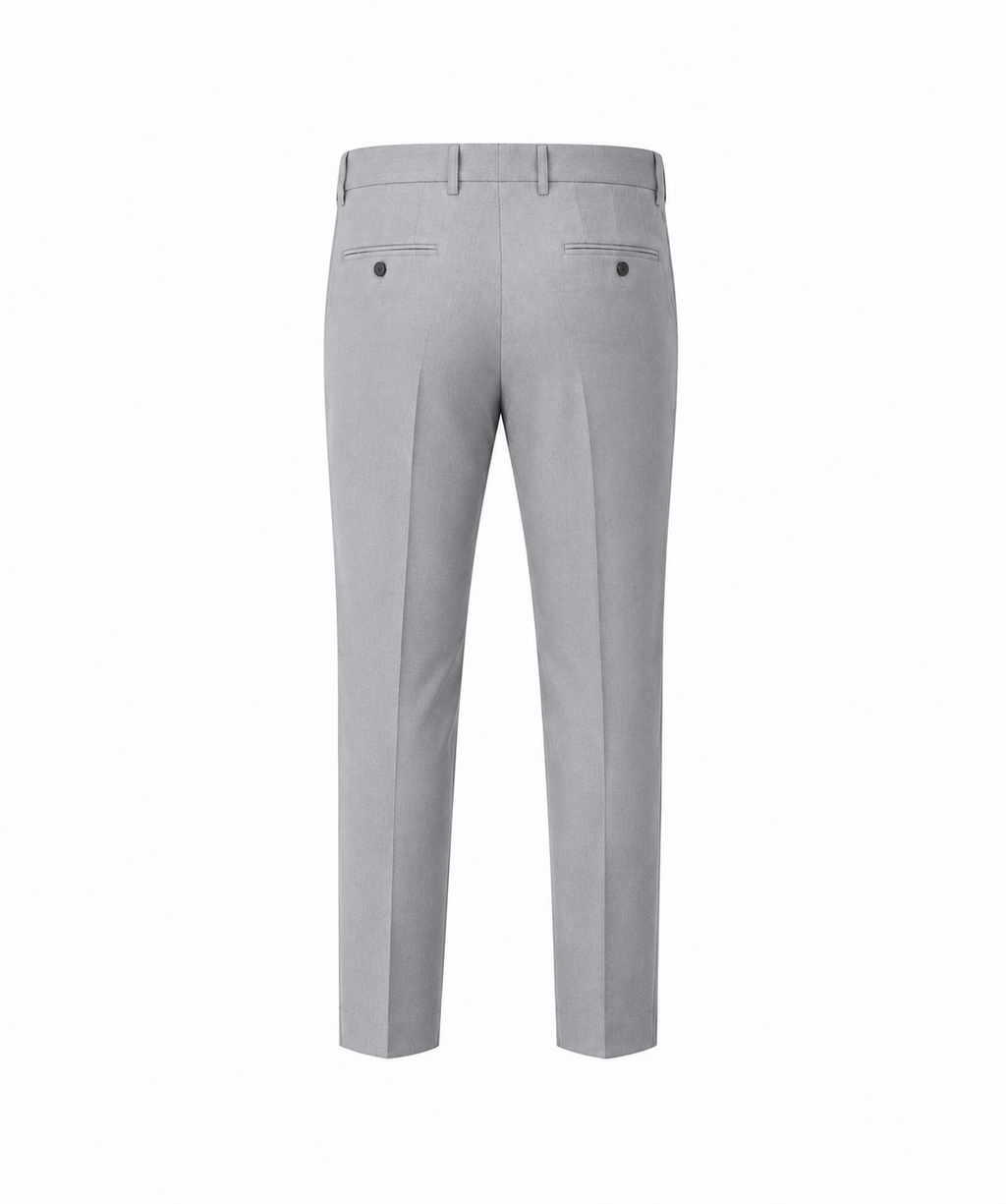 ROYYD Premium Silver Grey Formal Trouser