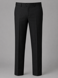 ROYYD Black Formal Trousers