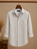 ROYYD Signature Striped Linen Shirt