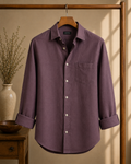 ROYYD Premium Plum Linen Shirt