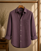 ROYYD Premium Plum Linen Shirt