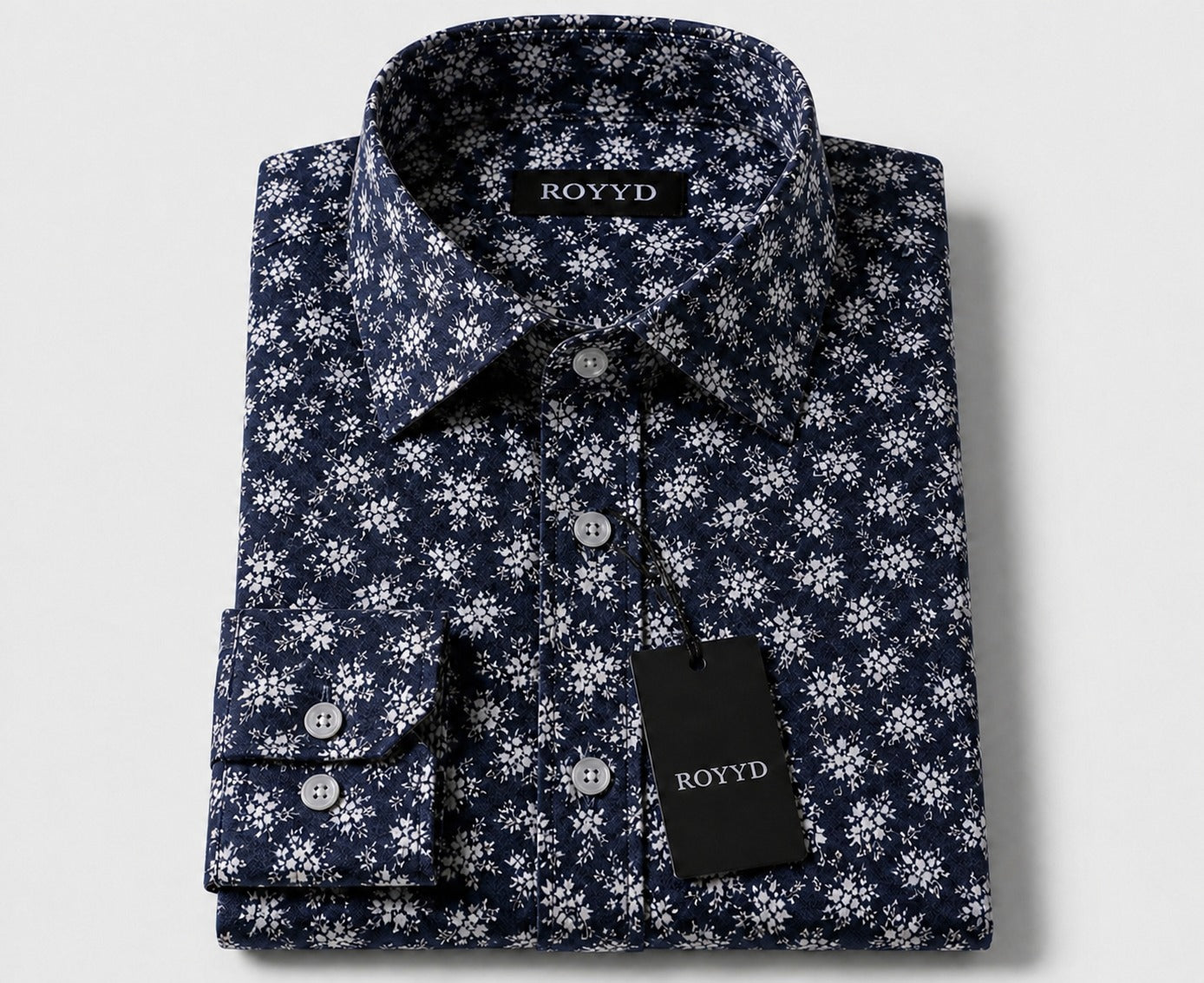 ROYYD Giza Cotton Printed Casual Shirt