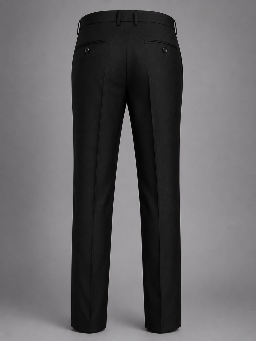 ROYYD Black Formal Trousers
