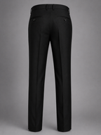 ROYYD Black Formal Trousers