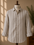ROYYD Tailored 100% Linen Striped Shirt