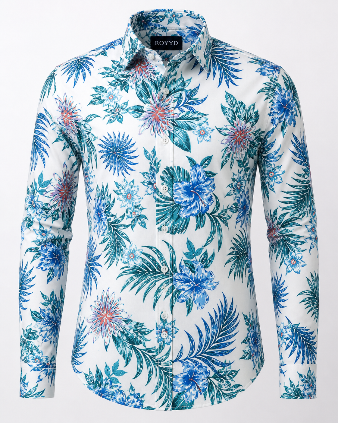ROYYD Giza Cotton Printed Casual Shirt