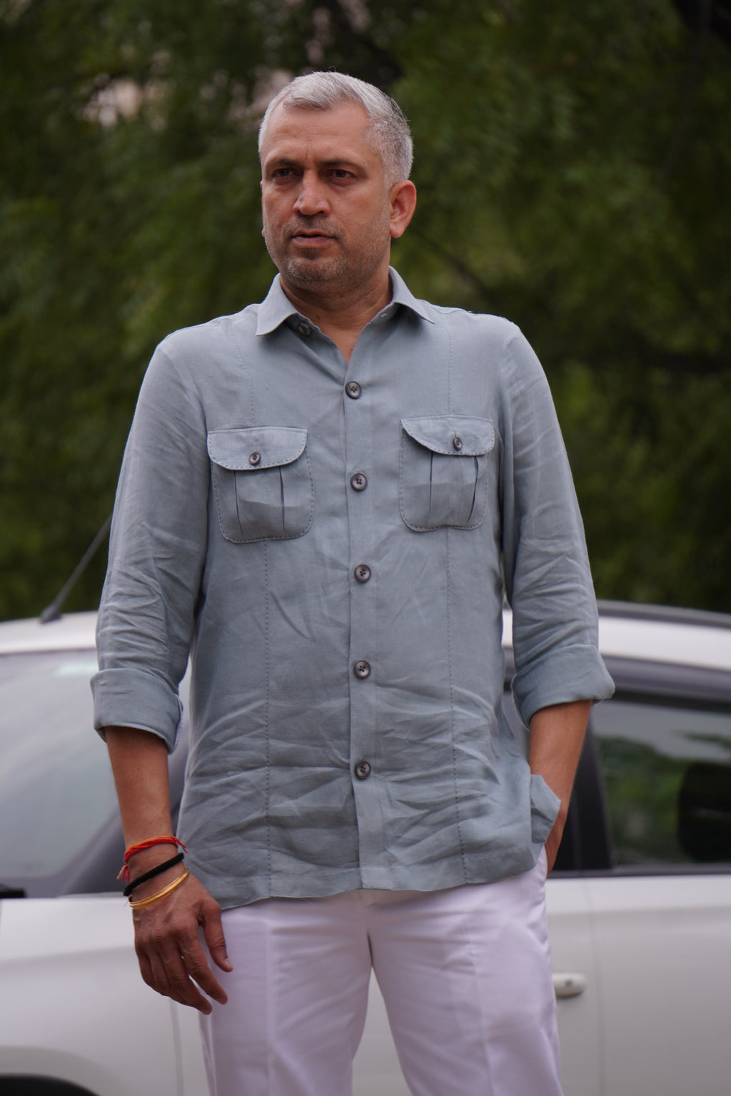 ROYYD Linen Hunting Shirt