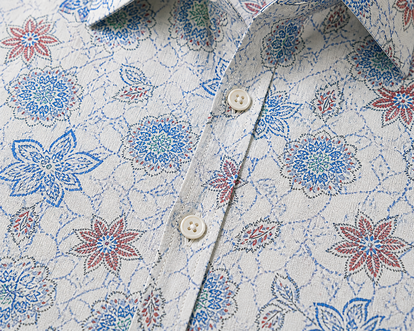 ROYYD Giza Cotton Printed Casual Shirt
