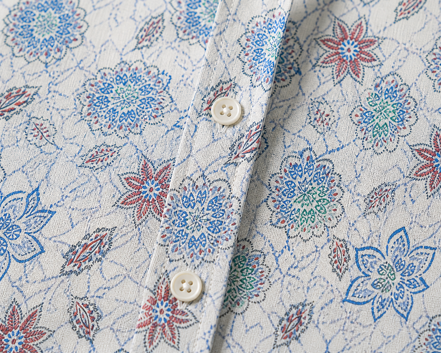 ROYYD Giza Cotton Printed Casual Shirt