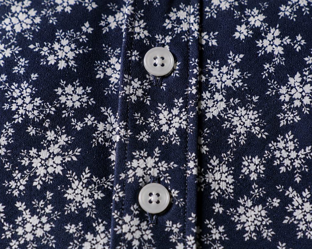 ROYYD Giza cotton printed casual shirt with a stylish design, featuring a classic fit and comfortable fabric for everyday wear.