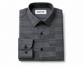 ROYYD Giza cotton printed casual shirt, front view showing vibrant pattern and classic collar, perfect for everyday wear
