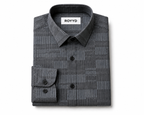 ROYYD Giza cotton printed casual shirt, front view showing vibrant pattern and classic collar, perfect for everyday wear