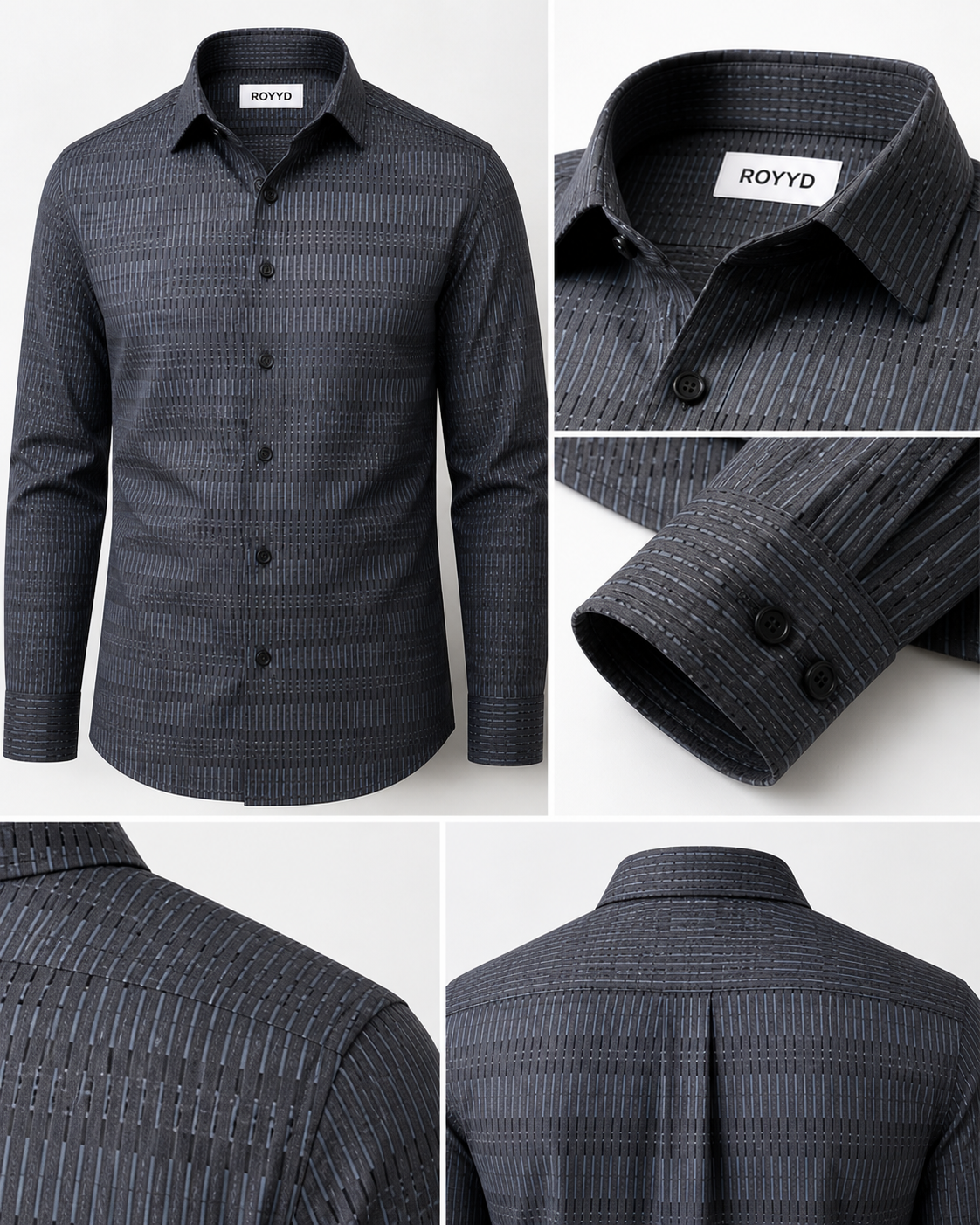 ROYYD Giza Cotton Printed Casual Shirt