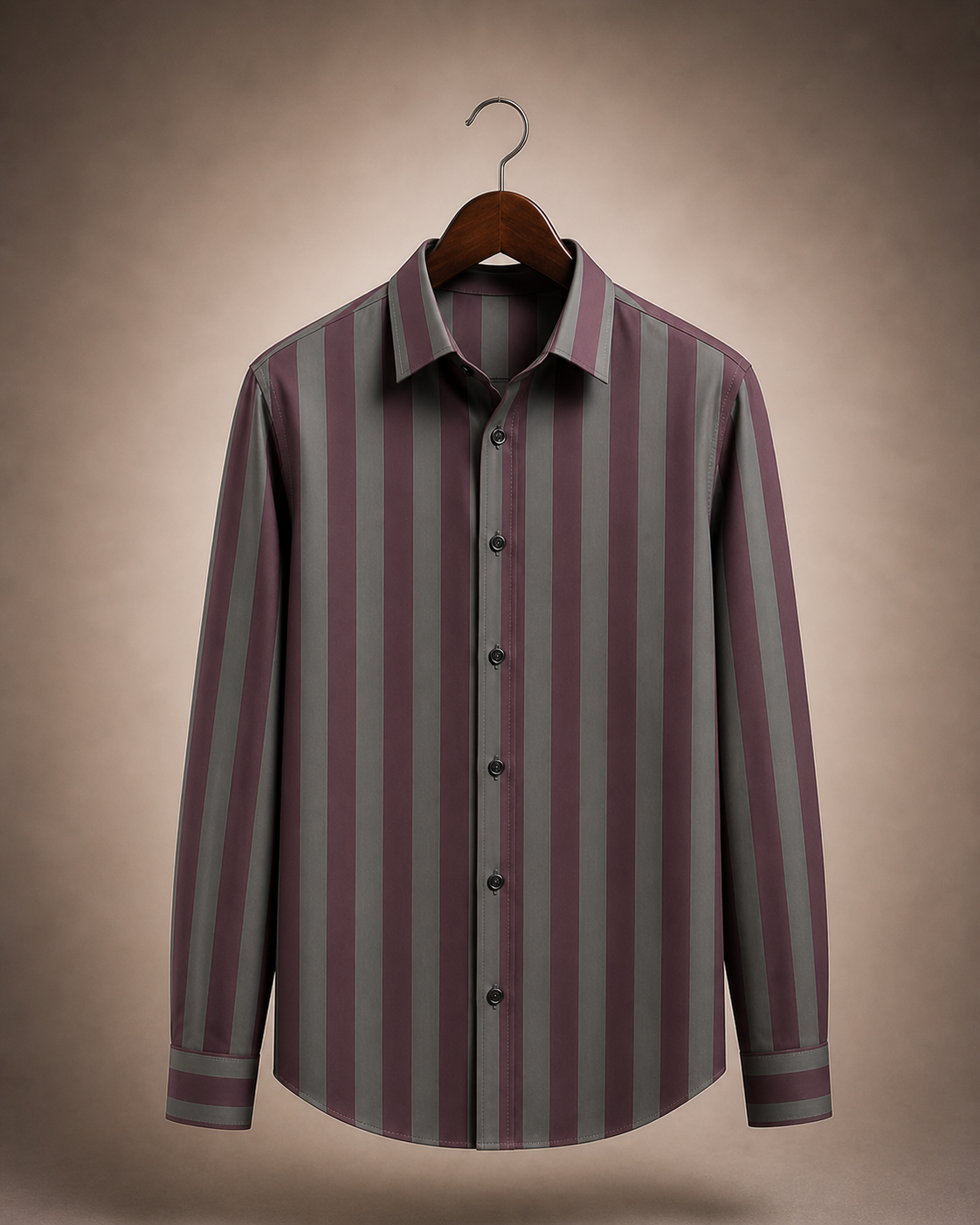 ROOYD Giza Strip Printed Premium Formal Shirt