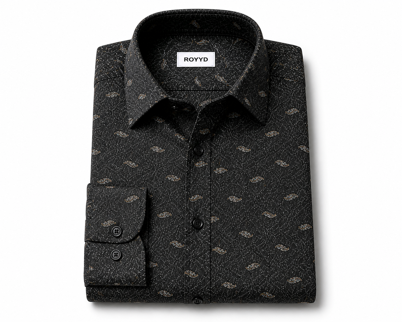 ROYYD Giza Cotton Printed Casual Shirt