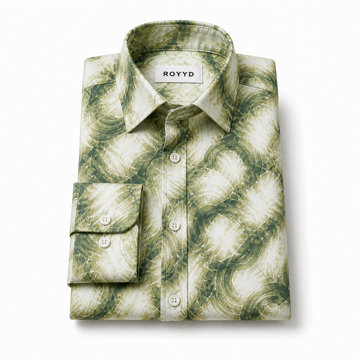 ROYYD Giza Cotton Printed Casual Shirt