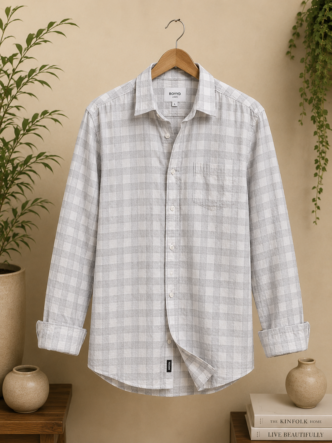 ROYYD Tailored 100% Linen Shirt