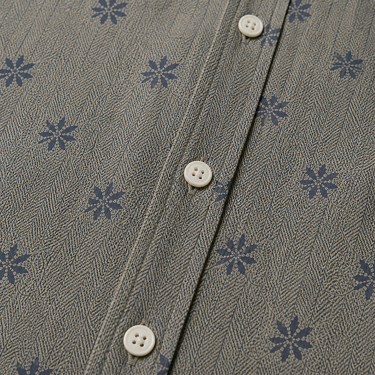 ROYYD Giza Cotton Printed  Casual Shirt
